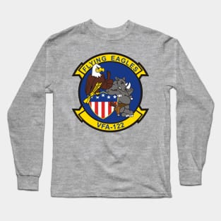 F/A18 Rhino - VFA122 Flying Eagles Long Sleeve T-Shirt